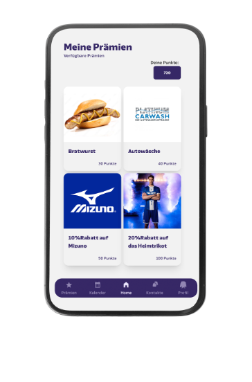 Eure App · Logo, Spiele, Prämien, Arena
